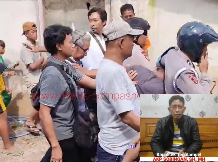 Kepergok Warga, Pencuri Isi Kotak Amal Masjid Nurul Yaqin Digelandang ke Mapolsek Tegalampel