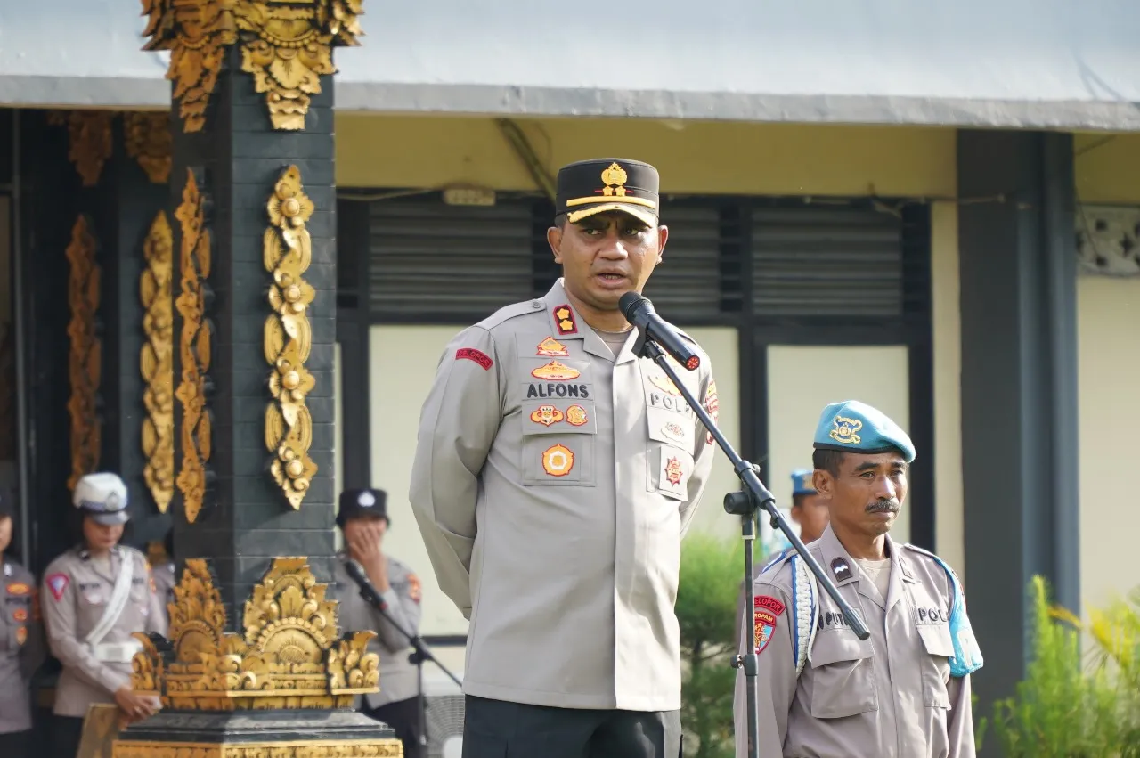 Kapolres Klungkung Ingatkan Tingkatkan Kepercayaan Masyarakat dan Bijak Bermedsos