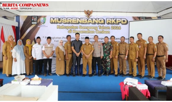 Pj Bupati Buka Musrenbang RKPD Kecamatan Omben, Wujudkan Sinergitas dan Prioritas Pembangunan Daerah