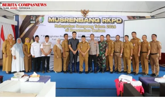 Pj Bupati Buka Musrenbang RKPD Kecamatan Omben, Wujudkan Sinergitas dan Prioritas Pembangunan Daerah