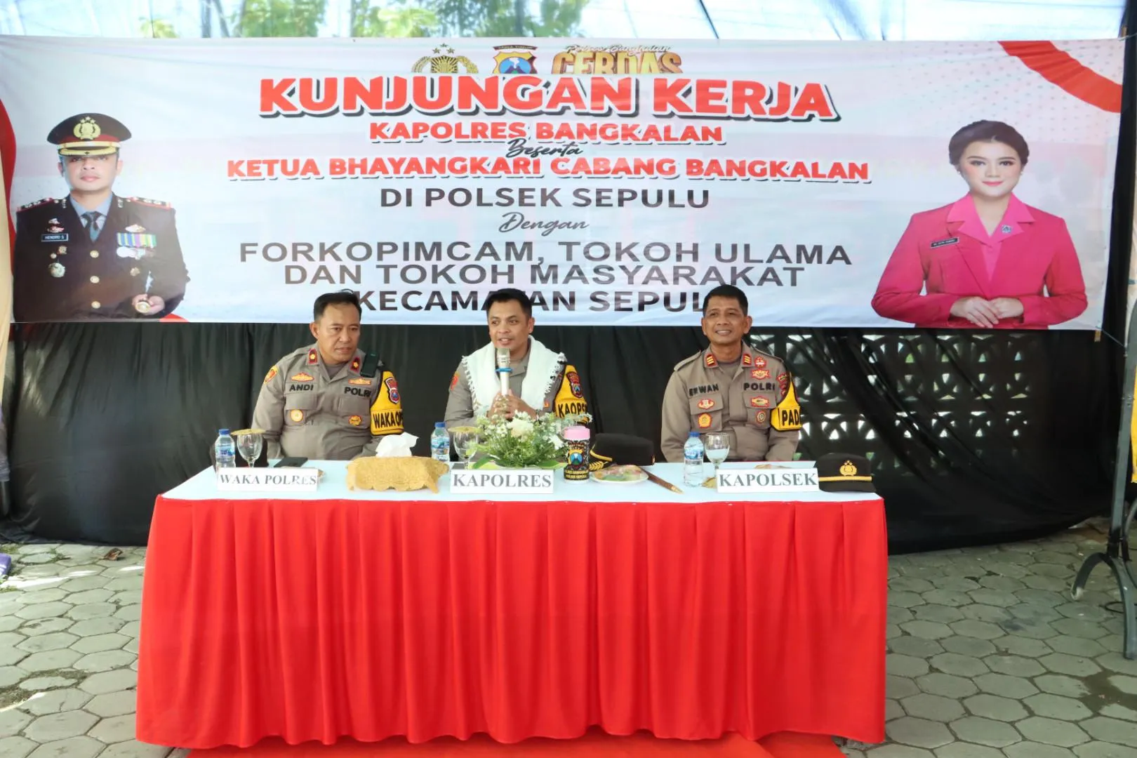 Bahas Balap Liar dan Kenakalan Remaja, Begini Tanggapan Kapolres Bangkalan Saat Kunjungan Kerja