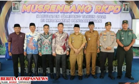 Pj Bupati Buka Musrenbang RKPD 2026 Kecamatan Pangarengan, Dorong Transformasi Pasar Garam Bernilai Tinggi