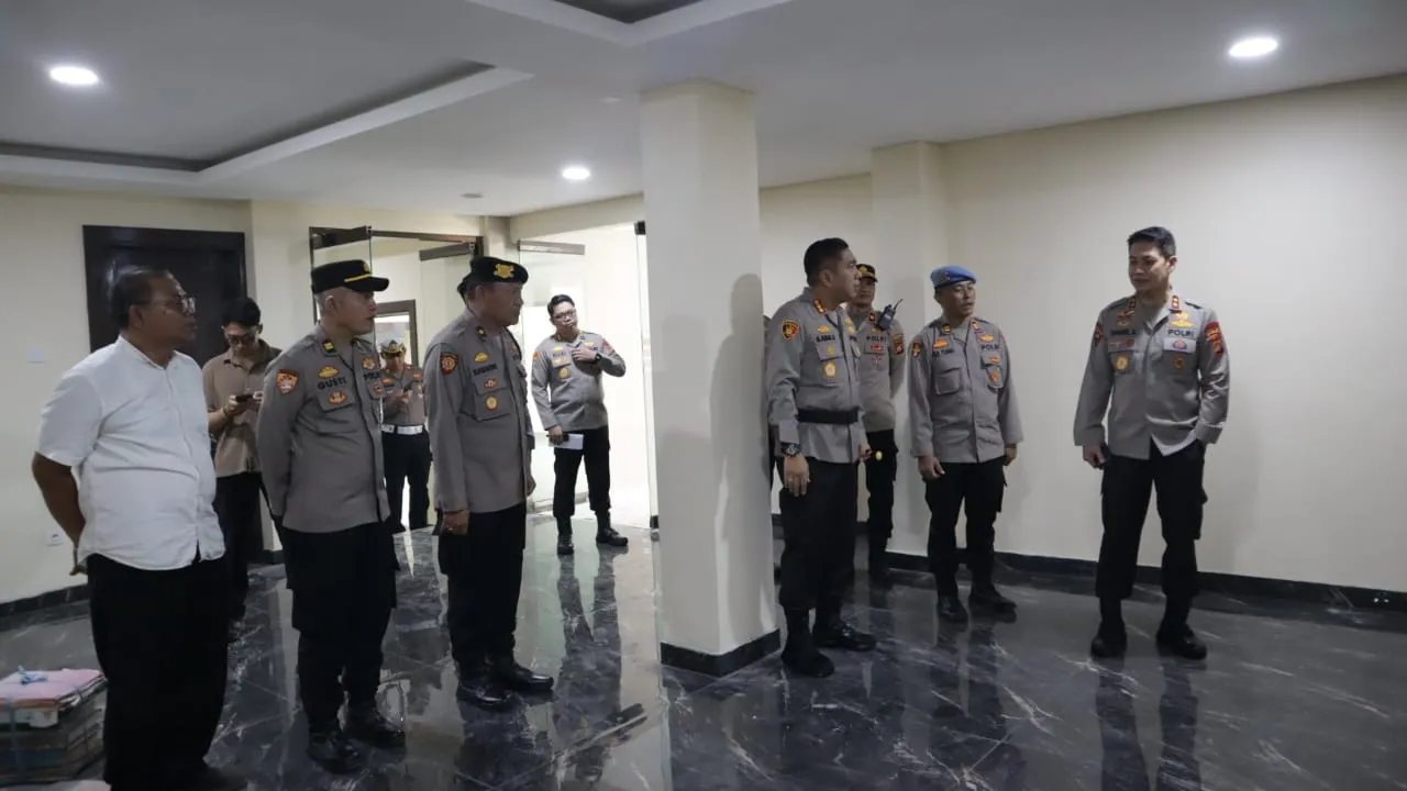 Kapolda Bali Tinjau Pembangunan Gedung Utama dan Rutan Polresta Denpasar