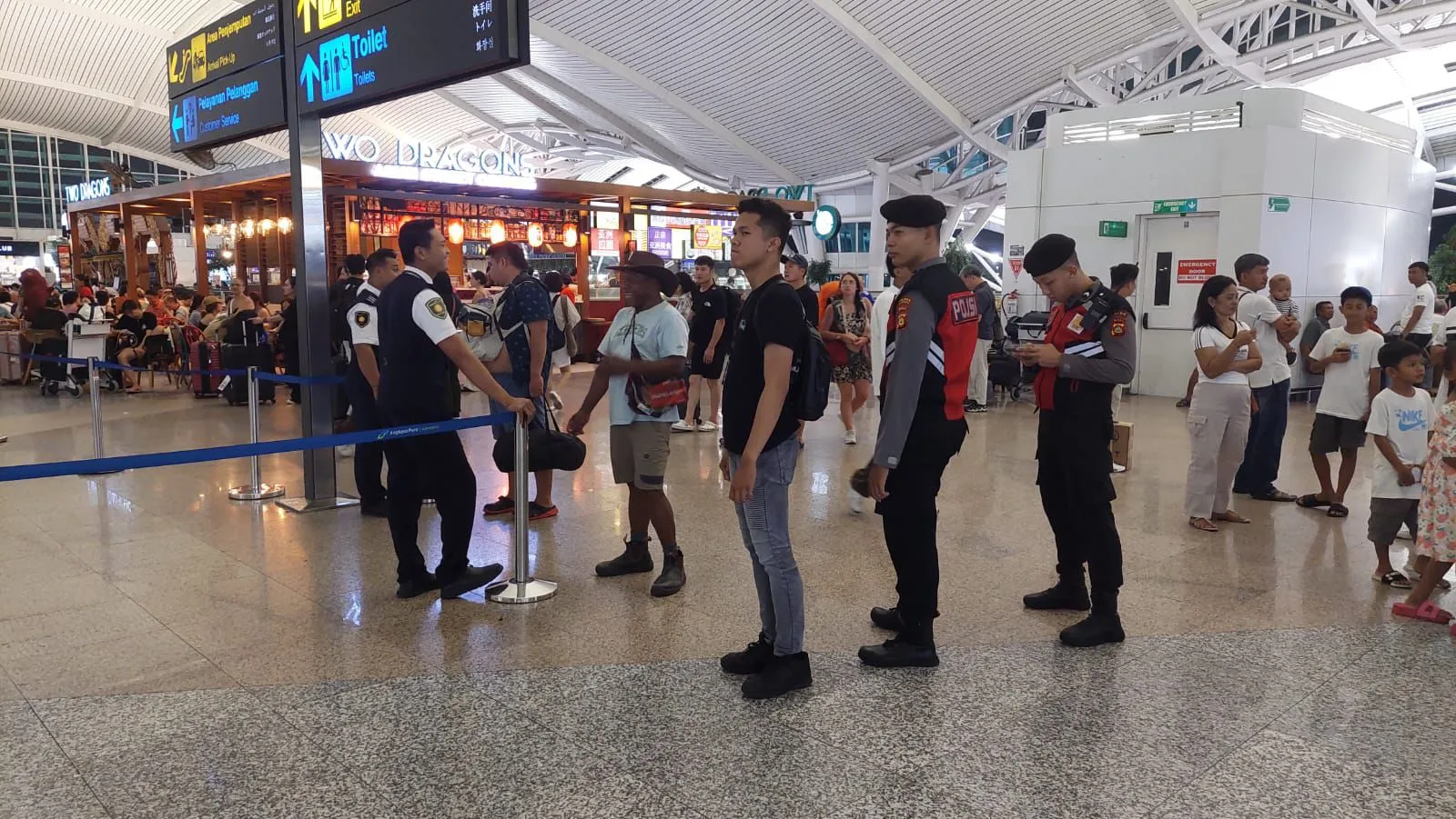 Polres Bandara Laksanakan Patroli Susuri Objek Vital Bandara