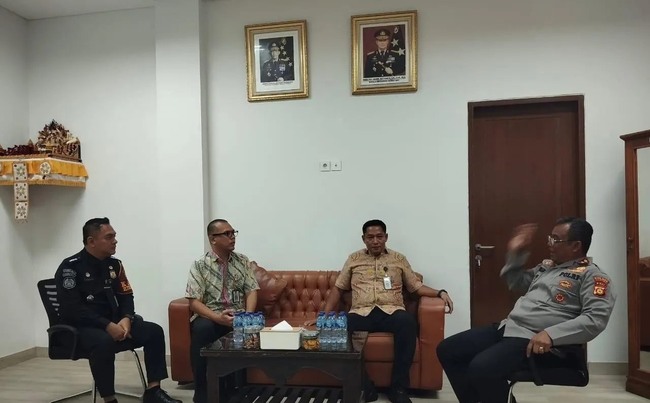Kapolres Bandara Terima Kunjungan Kepala Kantor Imigrasi Ngurah Rai