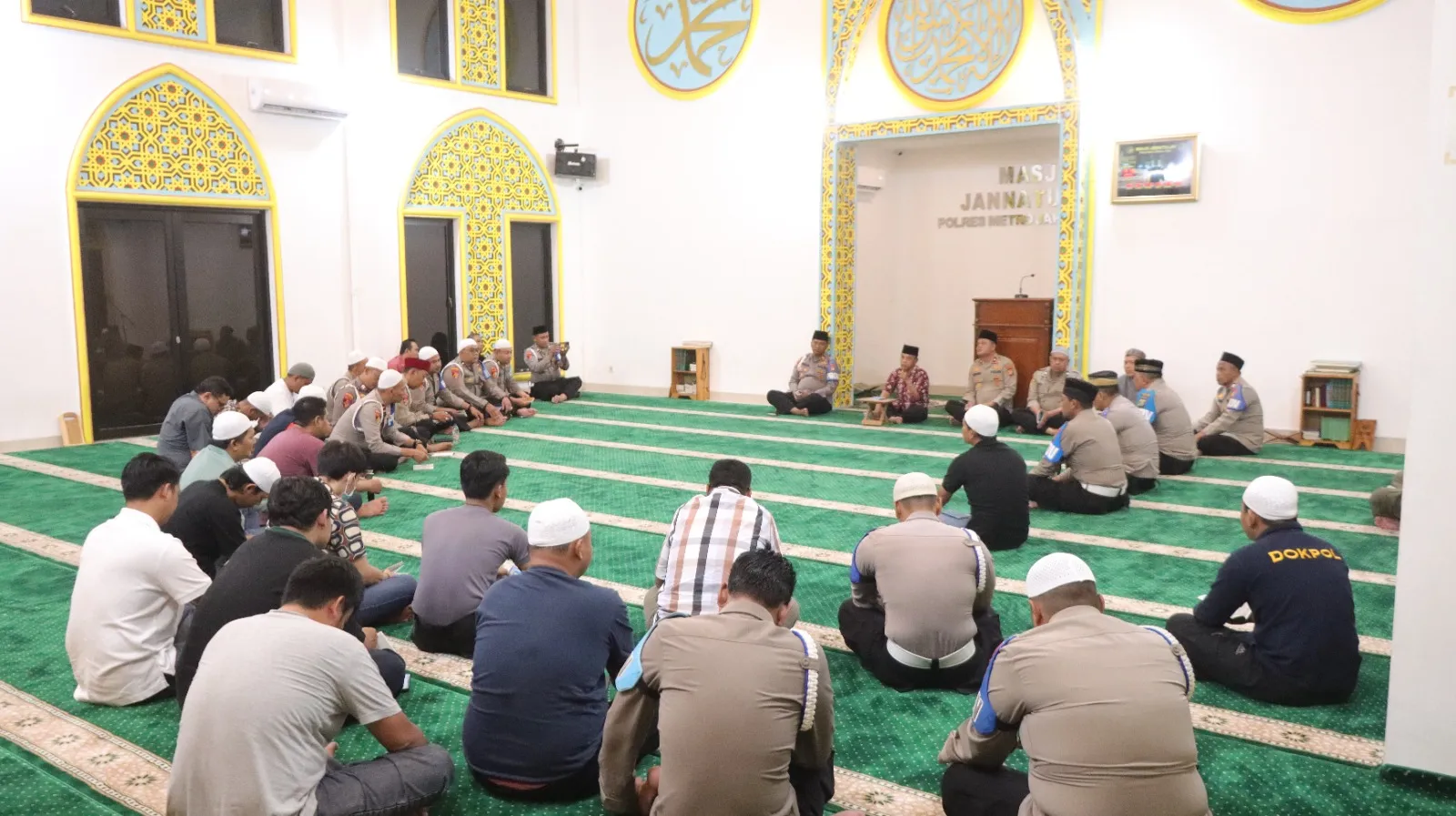 Propam Adakan Giat Doa Bersama Sambut Nifsu Sya'ban Di Polres Metro Jakarta Timur.