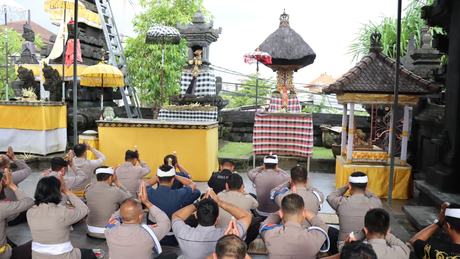 Polresta Denpasar Gelar Giat Doa Bersama Untuk Polri