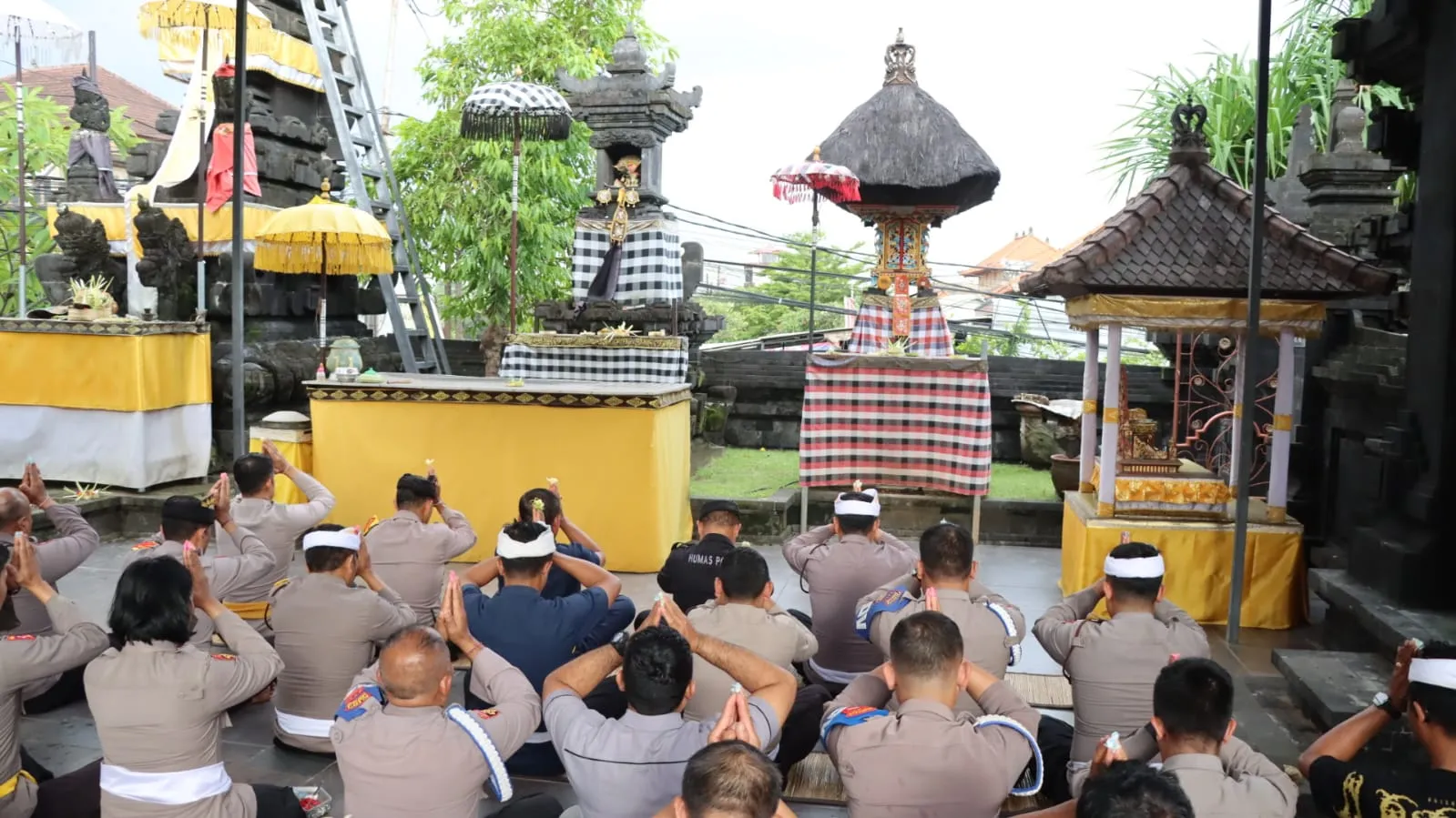 Polresta Denpasar Gelar Giat Doa Bersama Untuk Polri