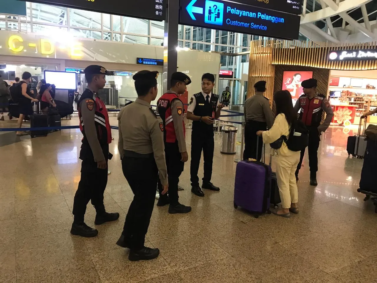 Polres Bandara Laksanakan Patroli Susuri Objek Vital Bandara
