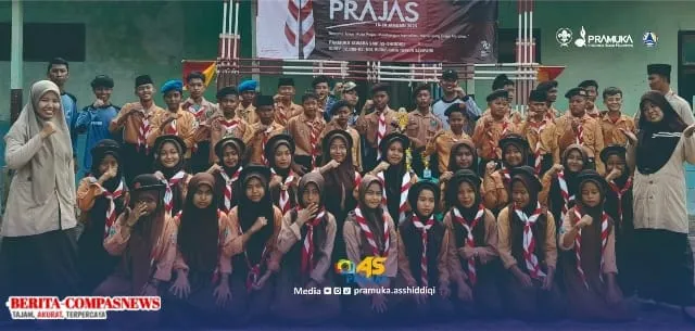 SMP As- Siddiqi Torjun Ikuti Kompetisi Yel Online Penggalang di Tingkat Nasional