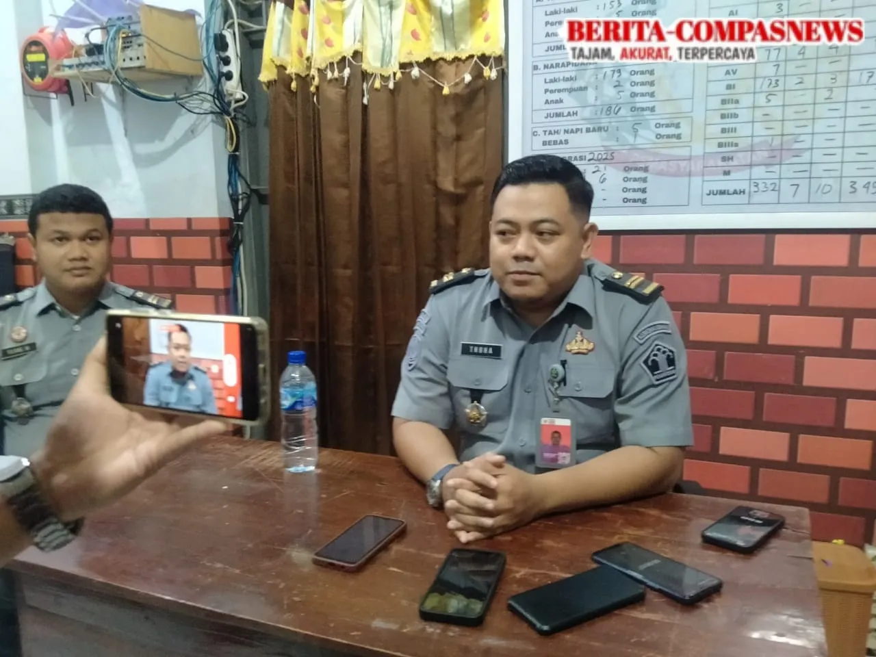 Tahanan Mengendalikan Bisnis Sabu dari Dalam Balik Jeruji, Kalapas Rutan kelas II Sampang Mengaku Kecolongan 