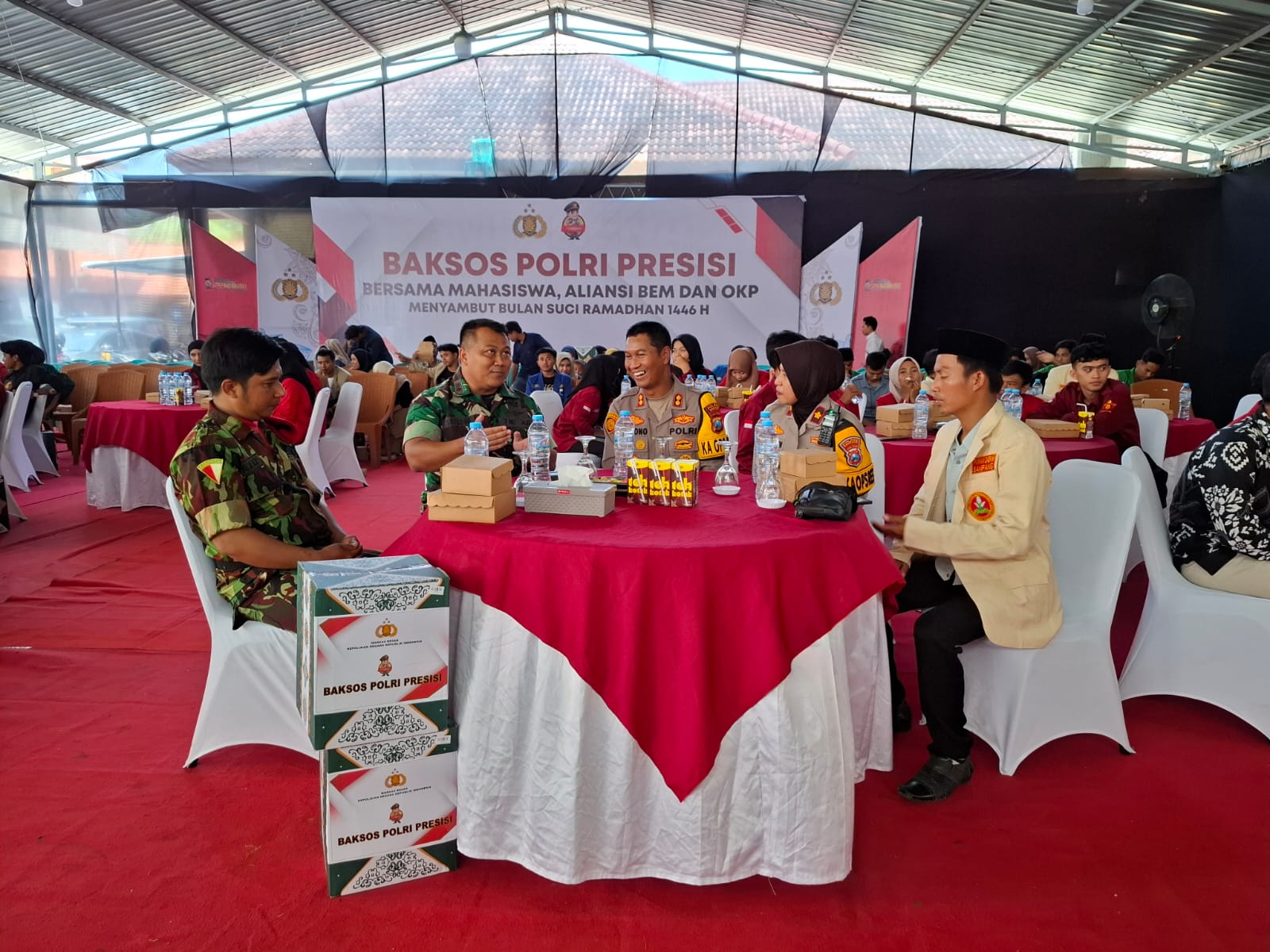 Kapolres Sampang Gelar Baksos Polri Presisi Bersama Mahasiswa se-kabupaten Sampang 