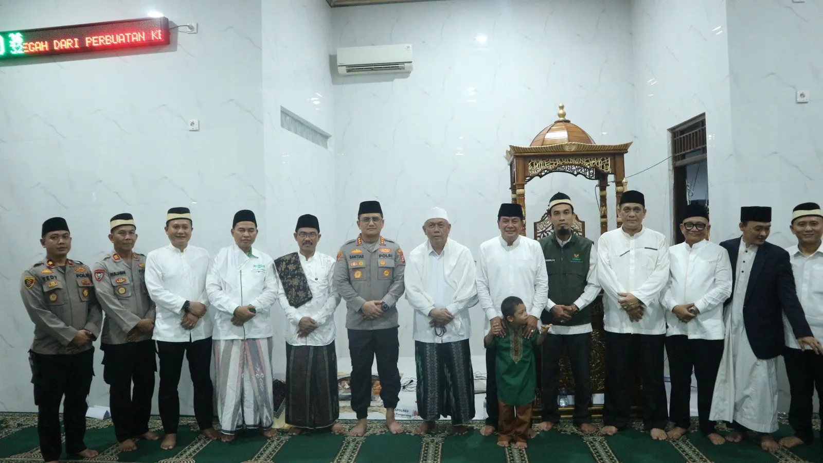 Kapolresta Tangerang bersama Forkopimda Laksanakan Safari Ramadhan dan Terawih Keliling di Balaraja: Momen Kebersamaan dan Keberkahan
