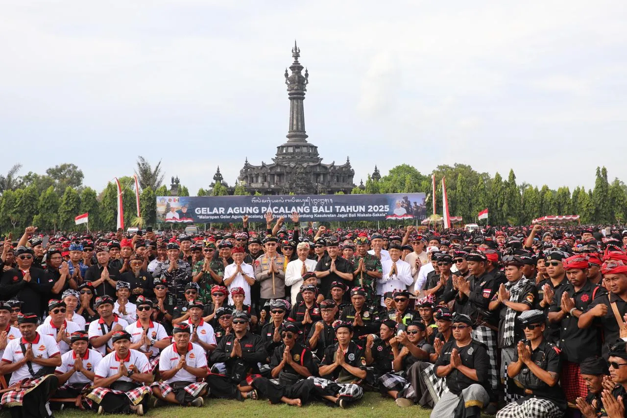 Kapolda Bali Hadiri Gelar Agung Pecalang Bali 2025