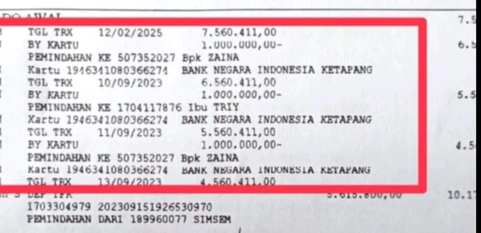Viral di Akun TikTok @Kayong Utara Keras, Misteri Dana Bok Puskesmas Sukadana, Mengalir ke Rekening Oknum Anggota Polri
