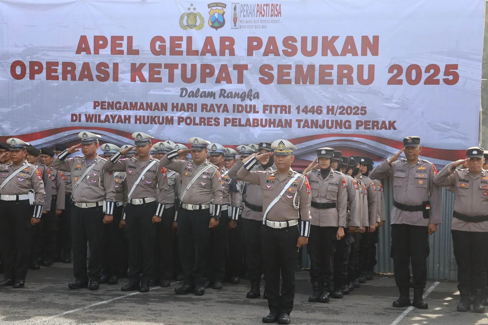 Operasi Ketupat Semeru 2025: Polres Pelabuhan Tanjung Perak Siap Amankan Idul Fitri 1446 H