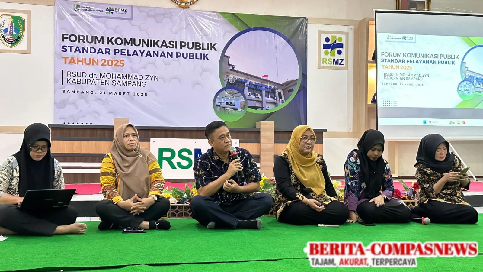 Pelayanan Terbaik, RSMZ Sampang Menggelar Forum Komunikasi Publik