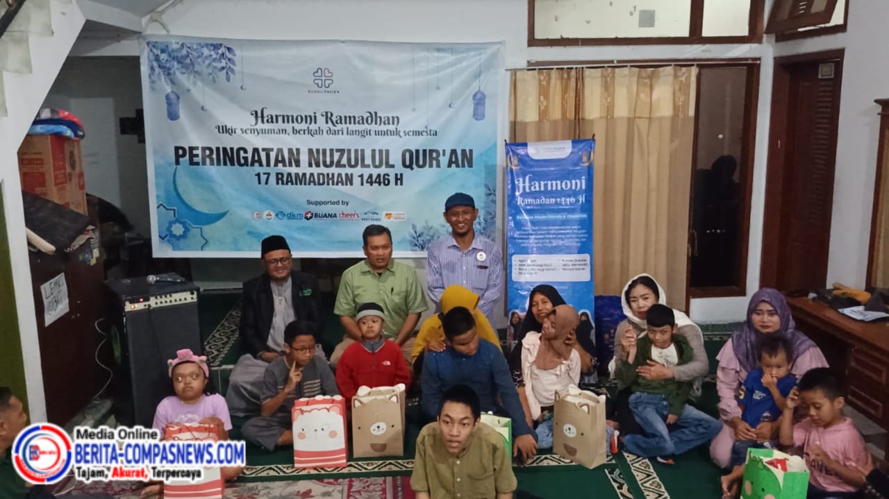 Peringati Nuzulul Qur’an Yayasan Ruang Pasien Indonesia Ngabuburit Bersama Anak Yatim Difabel