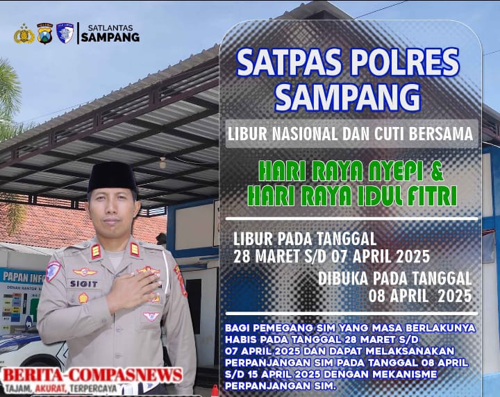 Masa Berlaku SIM Habis Saat Cuti Bersama, Hari Raya Nyepi dan Hari Raya ldul Fitri, Kasat Lantas Polres Sampang Berikan Kesempatan