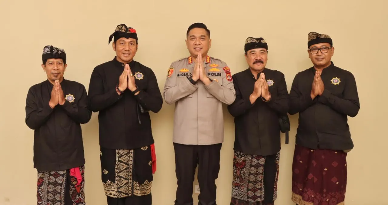 PHDI Kota Denpasar Audiensi dengan Kapolresta, Bahas Bhisama Hingga Isu Keamanan Pura