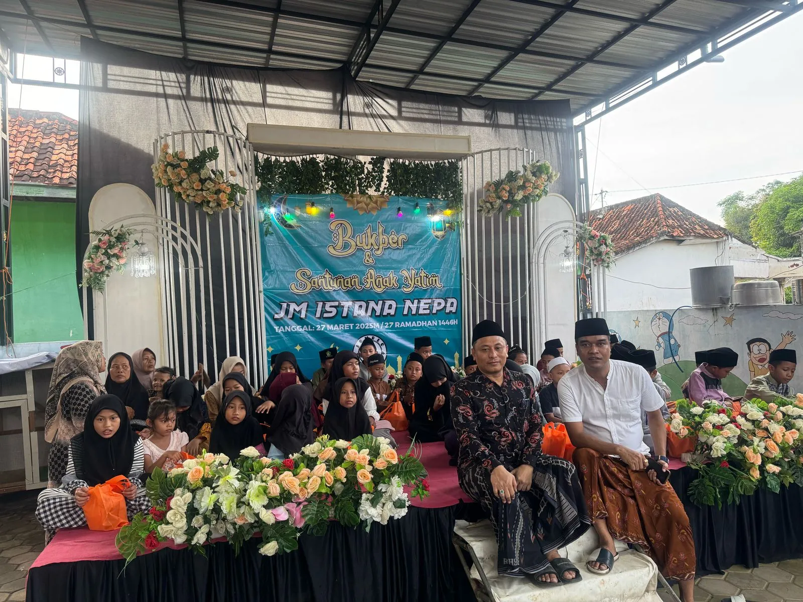 JM Istana Nepa Sukses Gelar Santunan Anak Yatim di Desa Nepa Banyuates Madura