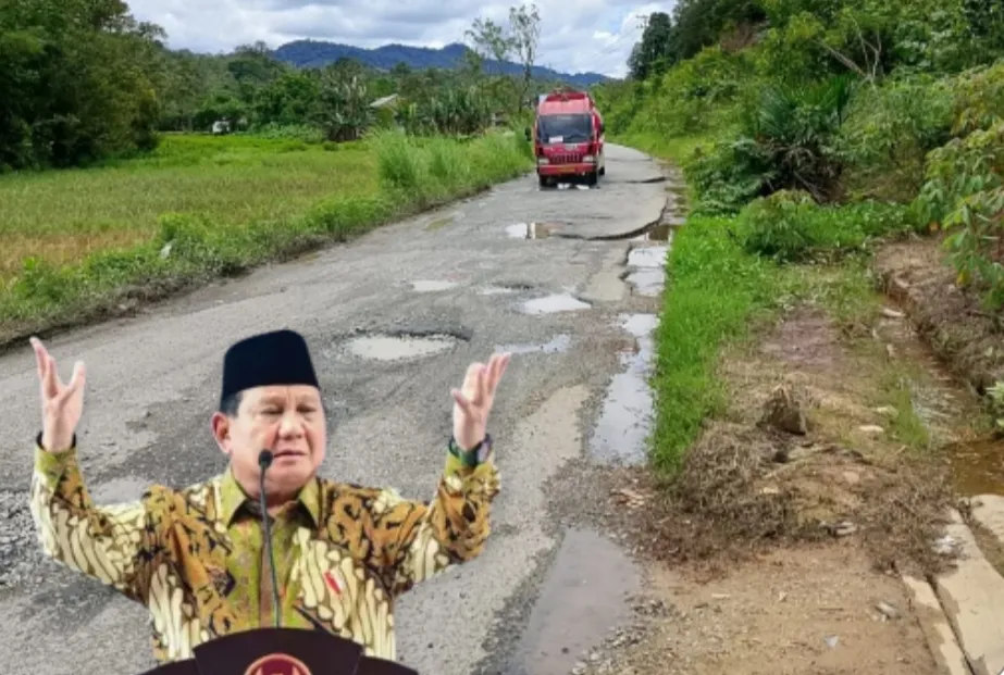 Lapor: Ketua LP3K-RI Desak Dinas Terkait,Segera Perbaiki Jalan Simpang Tiga-Bengkayang