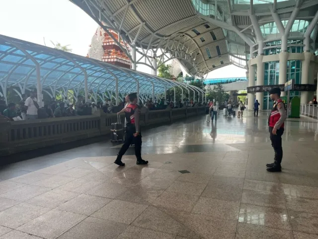 Polres Bandara Ngurah Rai Beri Pelayanan Prima kepada Pengguna Jasa Bandara