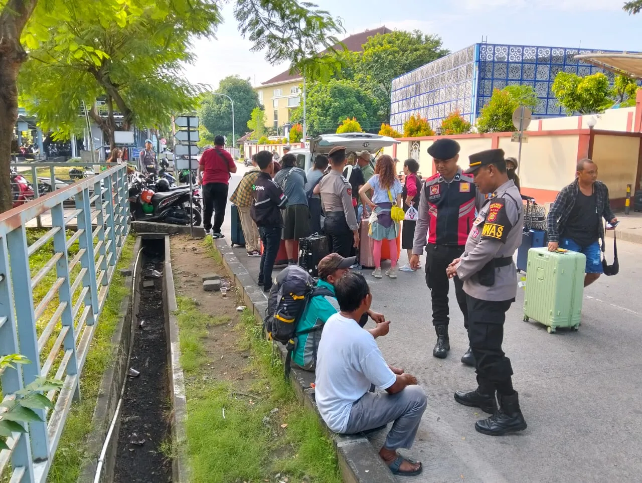 Polres Bandara Ngurah Rai Gelar Giat Patroli Ciptakan Situasi Aman Kondusif