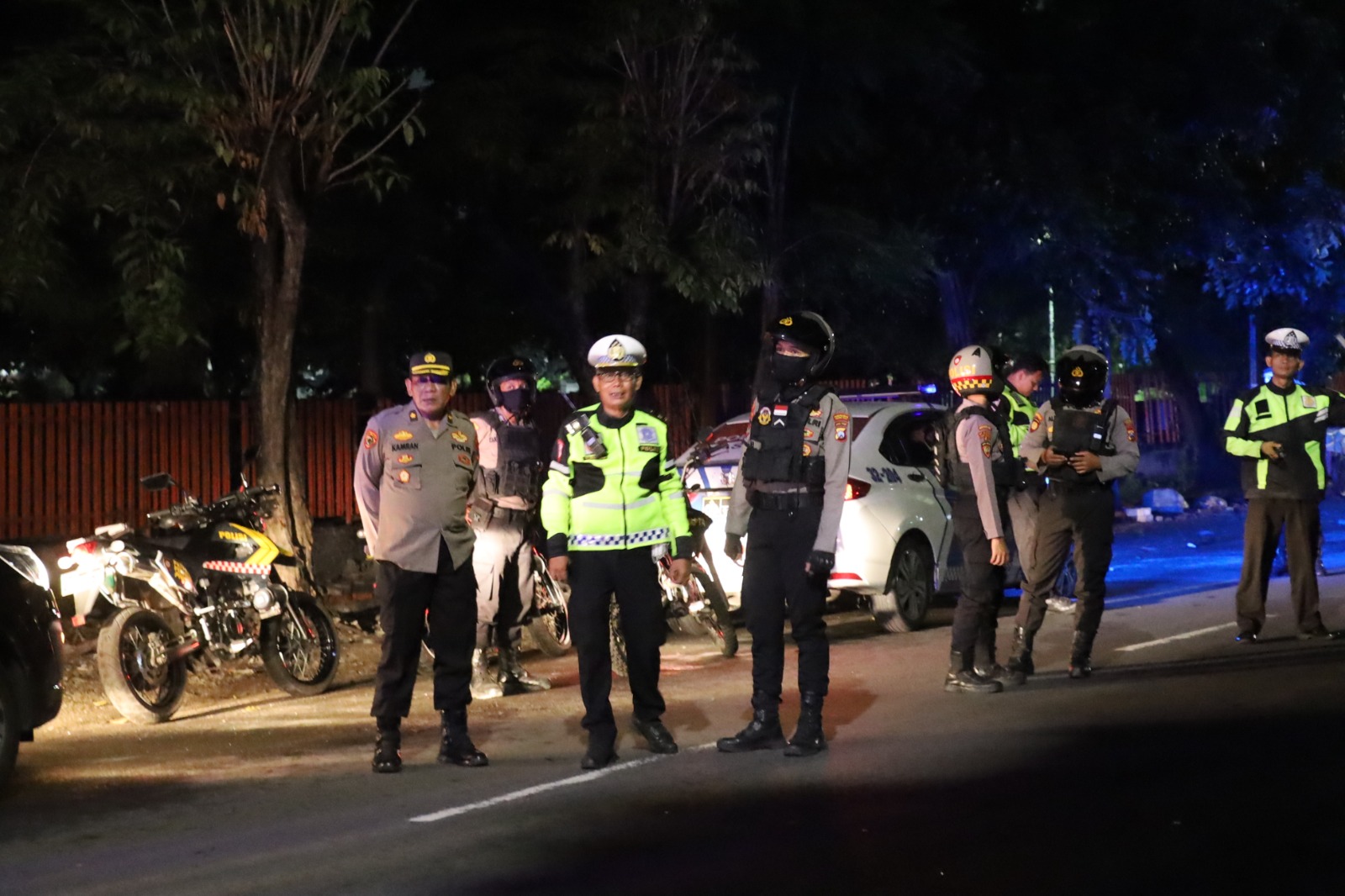 Long Weekend, Polres Pelabuhan Tanjung Perak Surabaya Gelar Patroli Skala Besar Gabungan TNI Polri