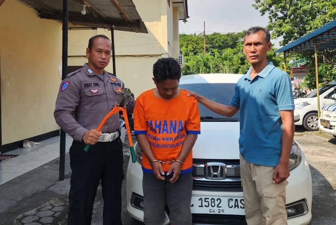 Polsek Kenjeran Amankan Pelaku Pembobolan Toko Madura di Kenjeran Surabaya