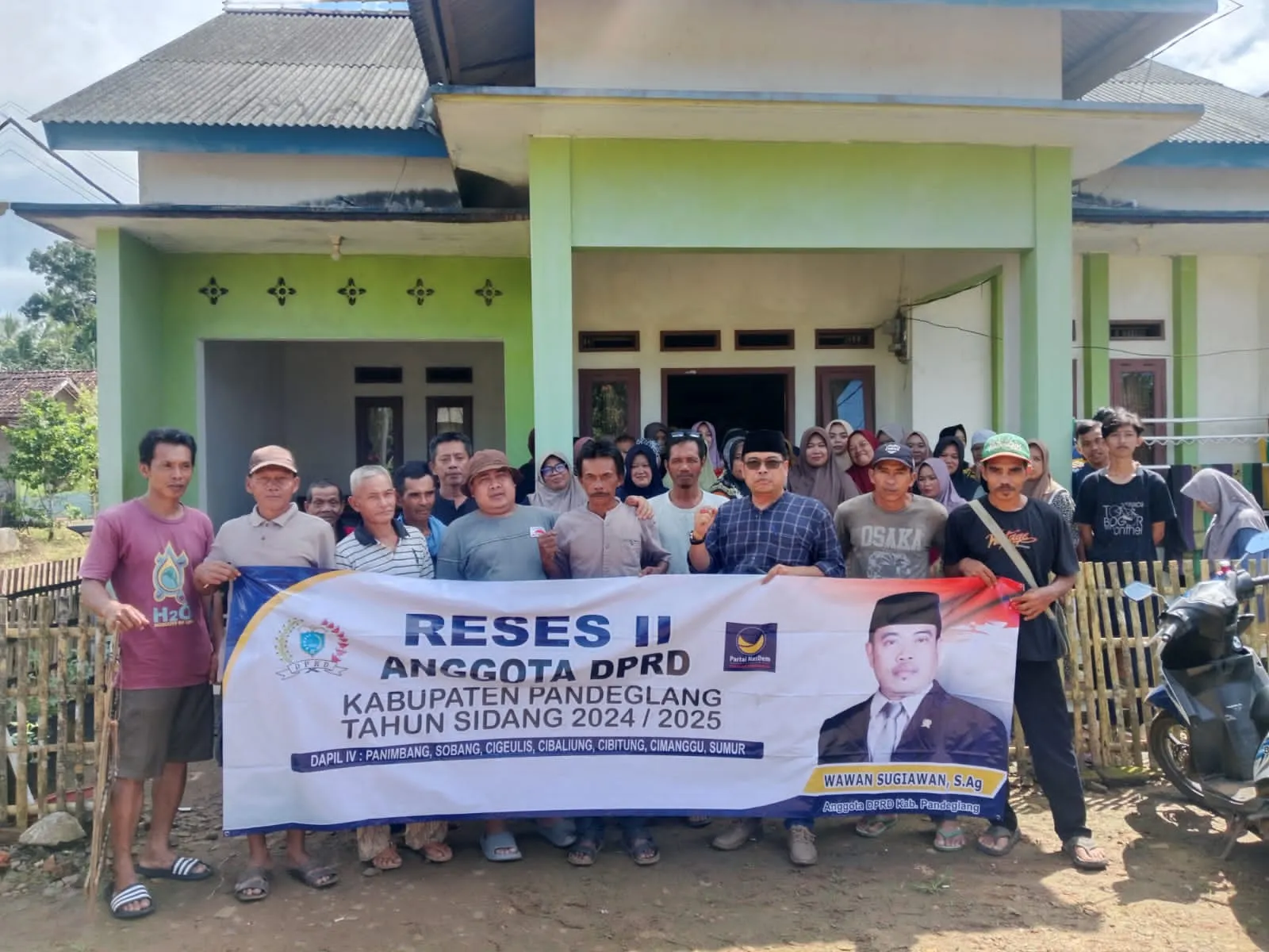 Bapak Wawan Sugiawan, S.Ag Gelar Reses ke-11 di Desa Waringin Kurung, Serap Aspirasi Warga Dapil IV Kecamatan Cimanggu