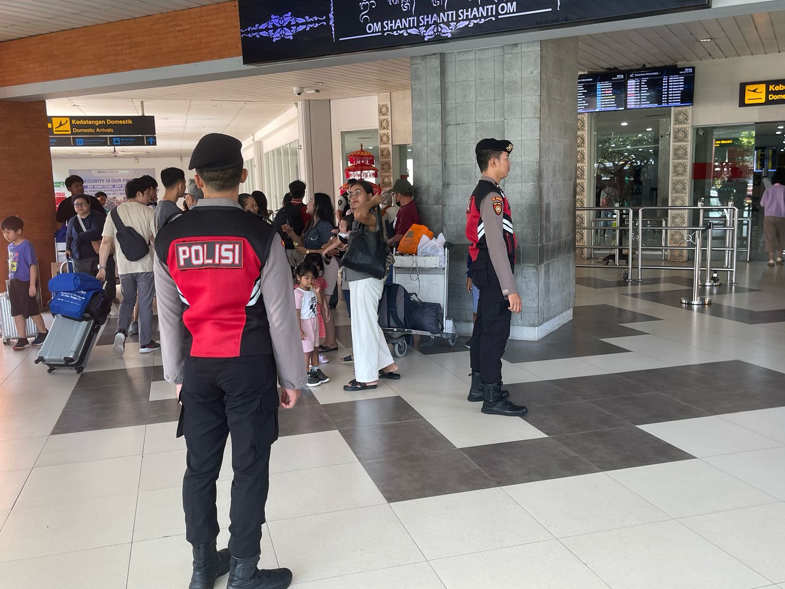 Polres Kawasan Bandara I Gusti Ngurah Rai Gelar Cipta Kondisi Menjelang Mayday 2025