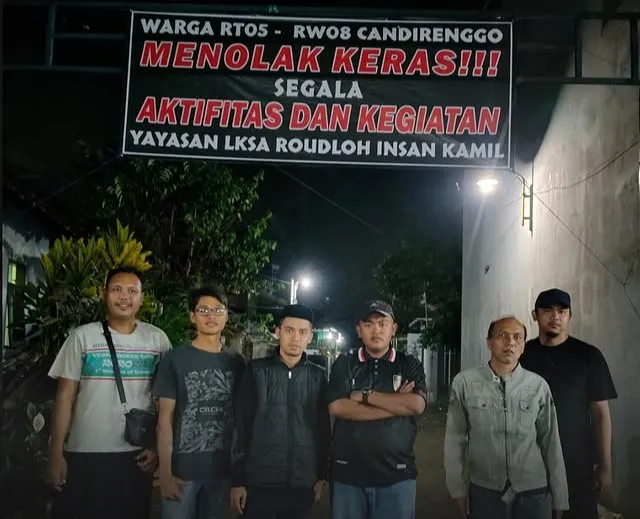 Memanas ! 500 KK di Candirenggo Bulat Menolak LKSA Insan Kamil
