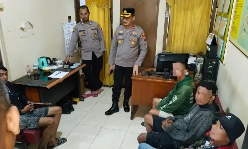 Operasi Pekat II Semeru, Polisi Amankan Tujuh Jukir Liar di Wonocolo