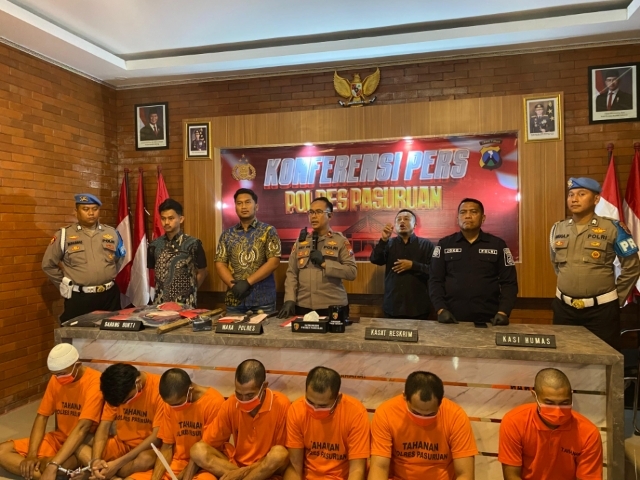 Polres Pasuruan Ungkap 27 Kasus Premanisme Dalam Operasi Pekat II Semeru 2025