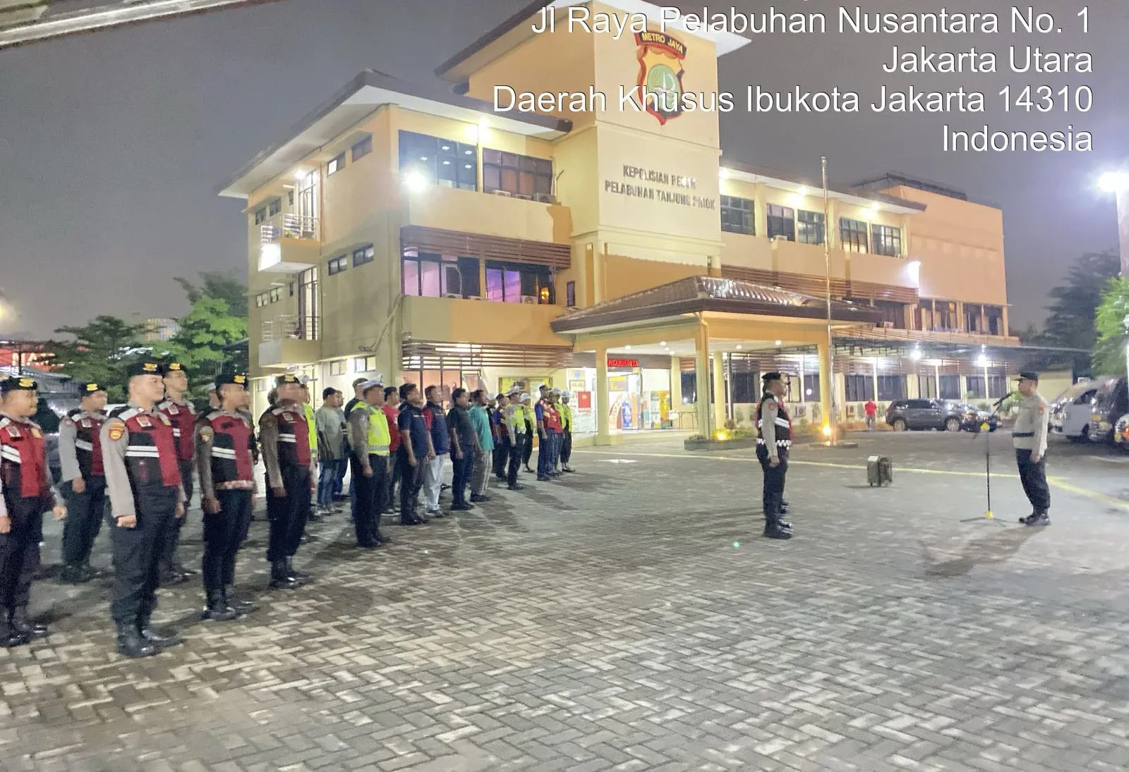 Patroli Skala Besar Cipkon, Cegah Gangguan Kamtibmas.