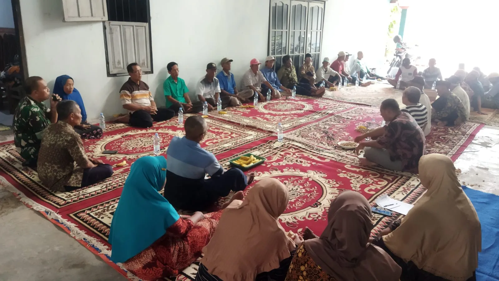 Kodim 0809/Kediri Hadiri Giat Musyawarah Pok Tani, Rencana Pemasangan Sibmersible/Pompa Air