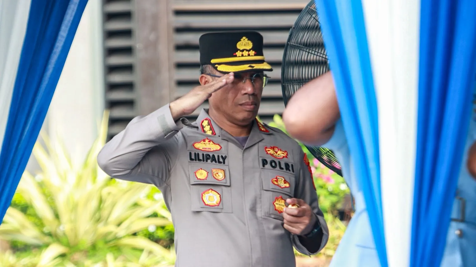 Kapolres Metro Jaktim Hadiri Sertijab Pangkoopsud I TNI AU di Halim Perdanakusuma.
