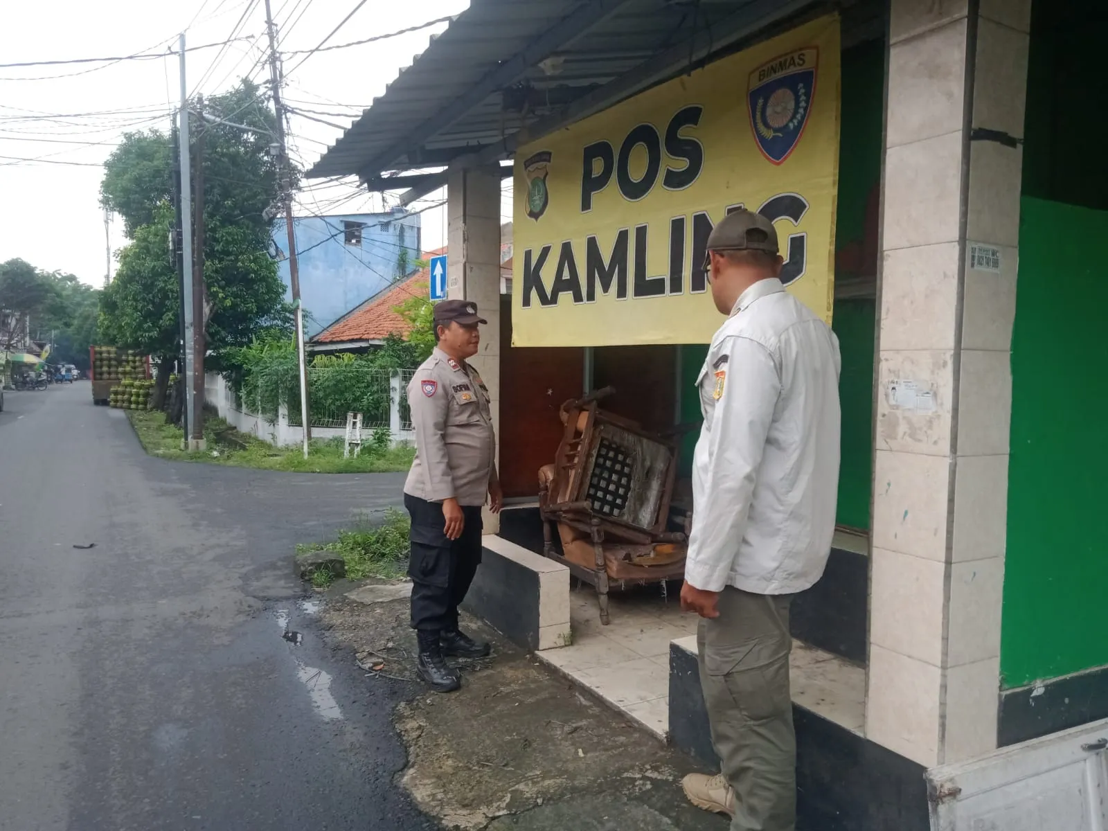 Posko Ormas FBR di Pisangan Baru Diubah Menjadi Pos Satkamling, Polisi Pastikan Situasi Kondusif