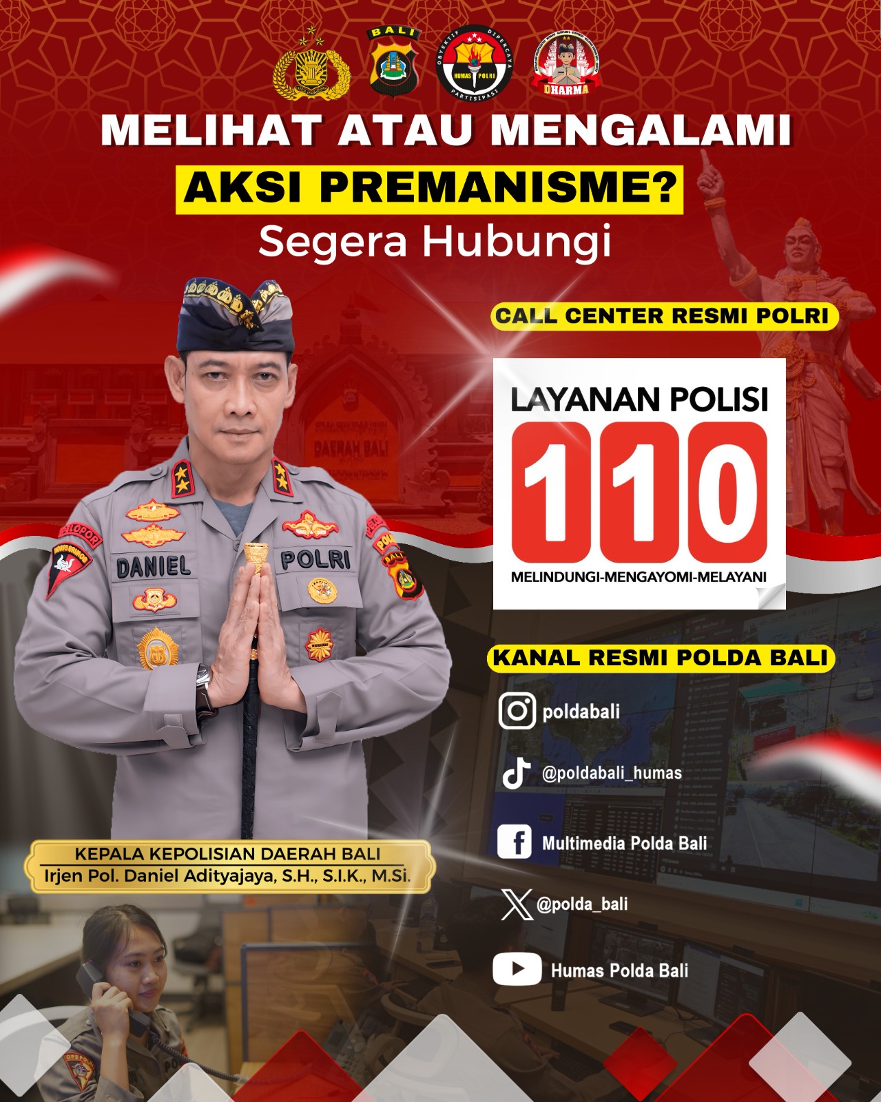 Sobat Polri, Mari Berantas Premanisme Bersama