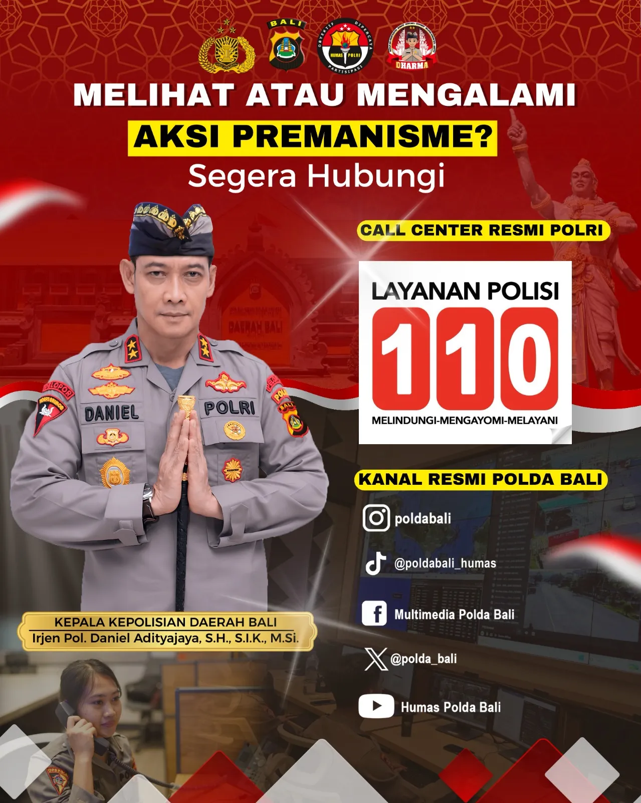 Sobat Polri, Mari Berantas Premanisme Bersama