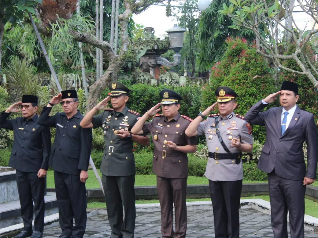 Dandim 1616/Gianyar Hadiri Upacara Peringatan ke-117 Hari Kebangkitan Nasional Tahun 2025