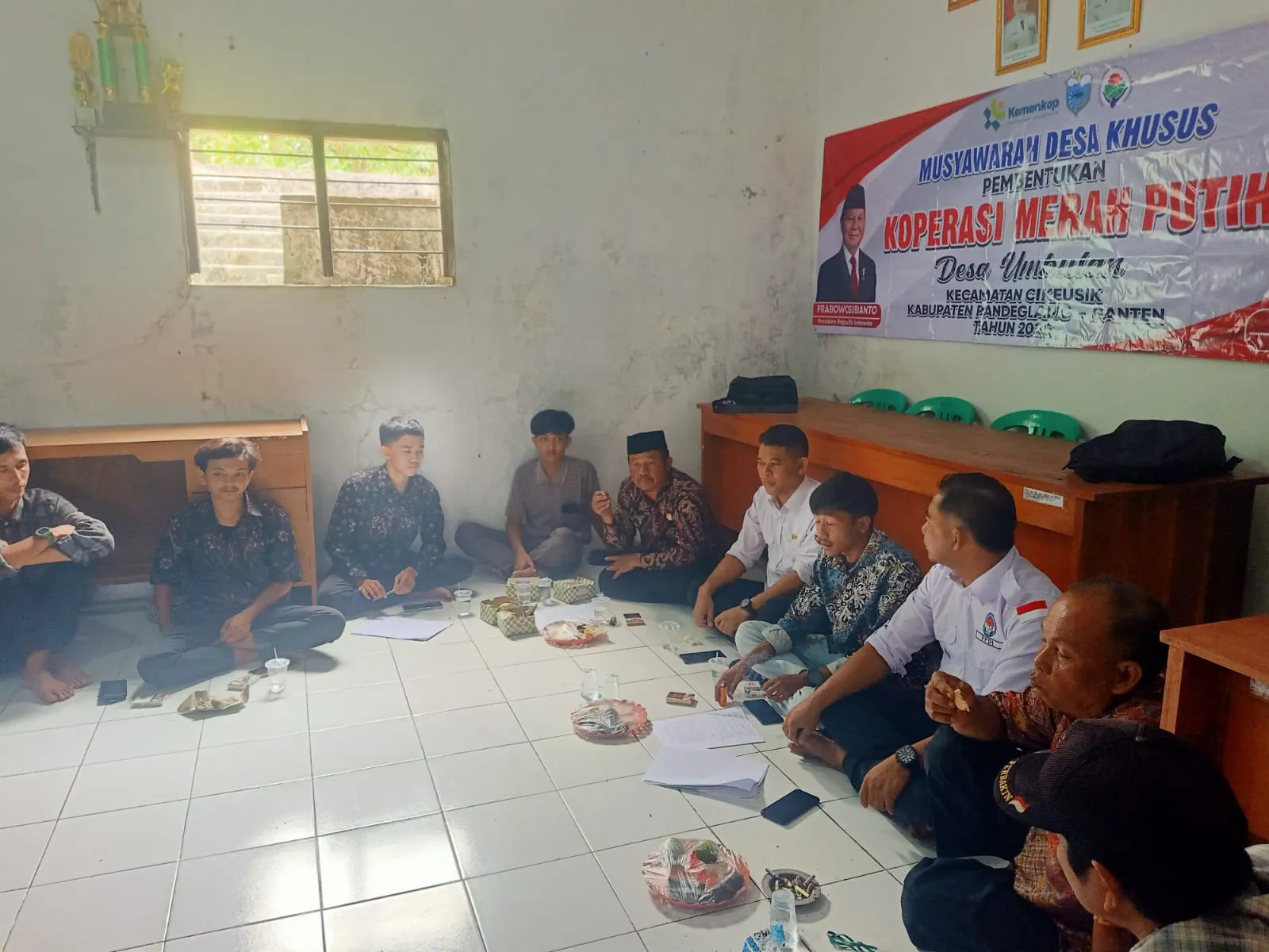 14 Desa di Kecamatan Cikeusik Gelar Musyawarah Desa Serempak Untuk Pembentukan Koperasi Merah Putih
