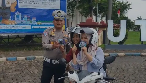 Sumringah! Polres Bangkalan Bagikan Ratusan Kunci Ganda Cegah Curanmor