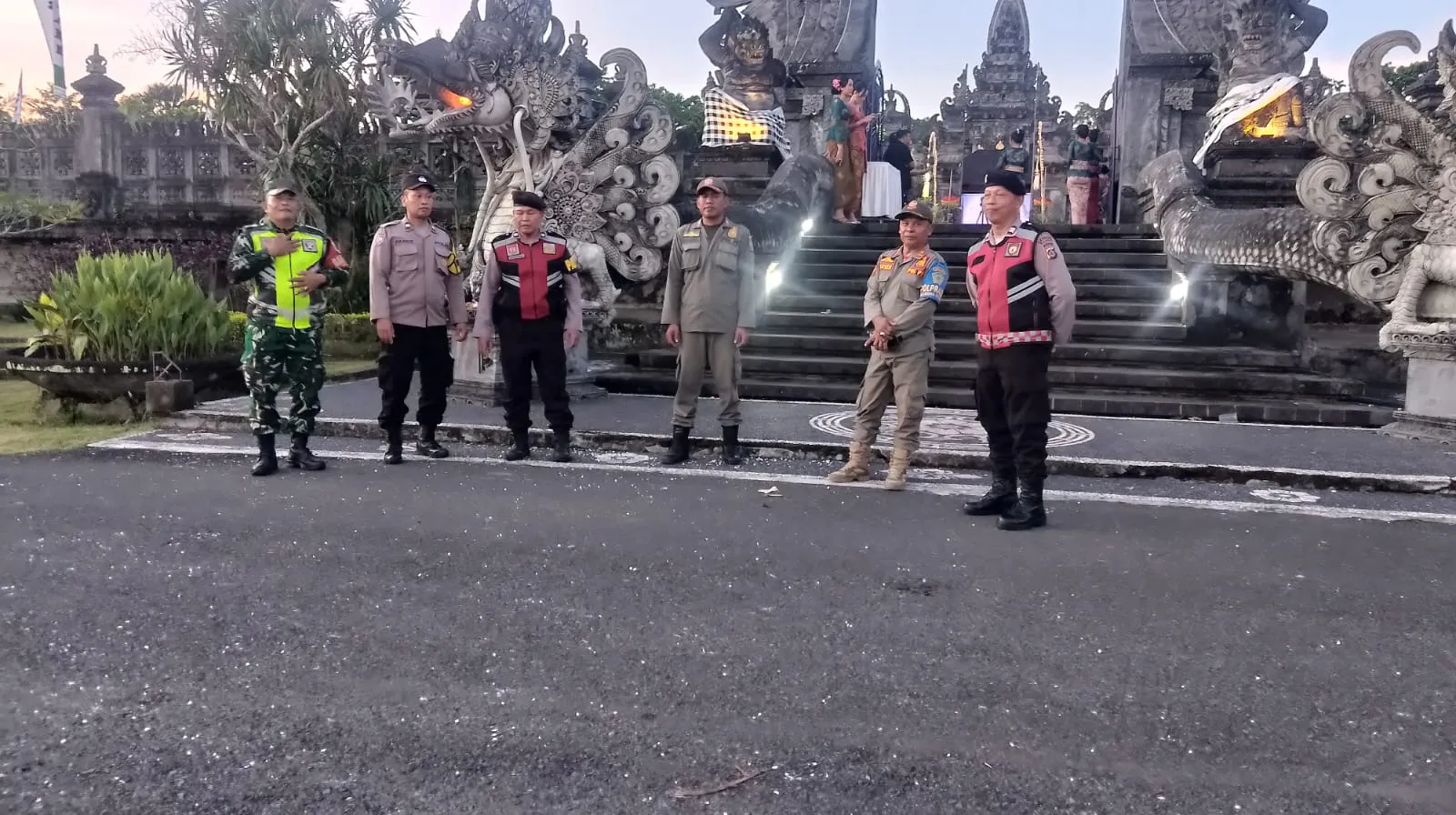 Polres Jembrana Gandeng TNI dan Satpol PP Amankan Grand Final Jegeg Bagus 2025