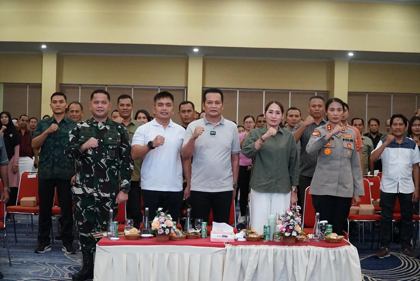 Kapolres Jembrana AKBP Kadek Citra Dewi Suparwati, Hadiri Sosialisasi Program Makan Bergizi Gratis