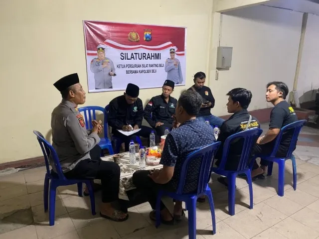 Dukung Stabilitas Wilayah, Kapolres Pasuruan Apresiasi Langkah Humanis Polsek Beji Rangkul Perguruan Silat