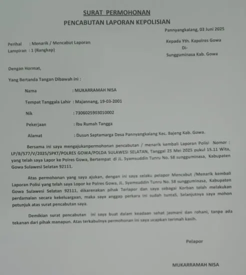 Dugaan Keluarga Tersangka Pelecehan Seksual Paksa Korban Untuk Cabut LP, Kini Korban Merasa Tertekan