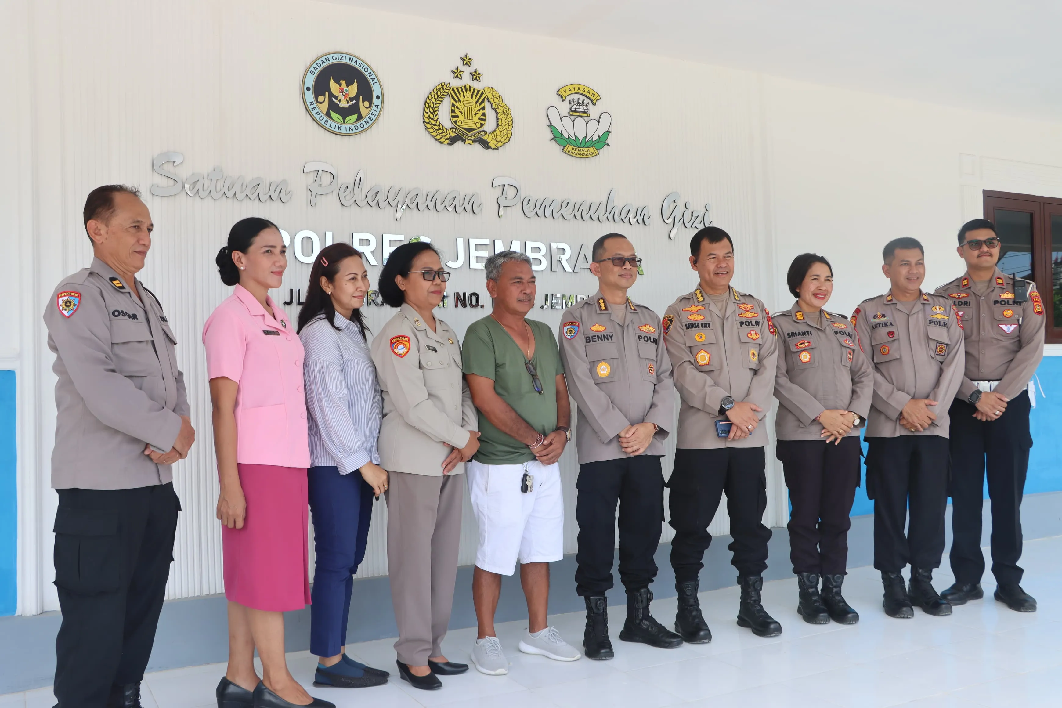 Polda Bali Cek Kesiapan Dapur SPPG Polres Jembrana