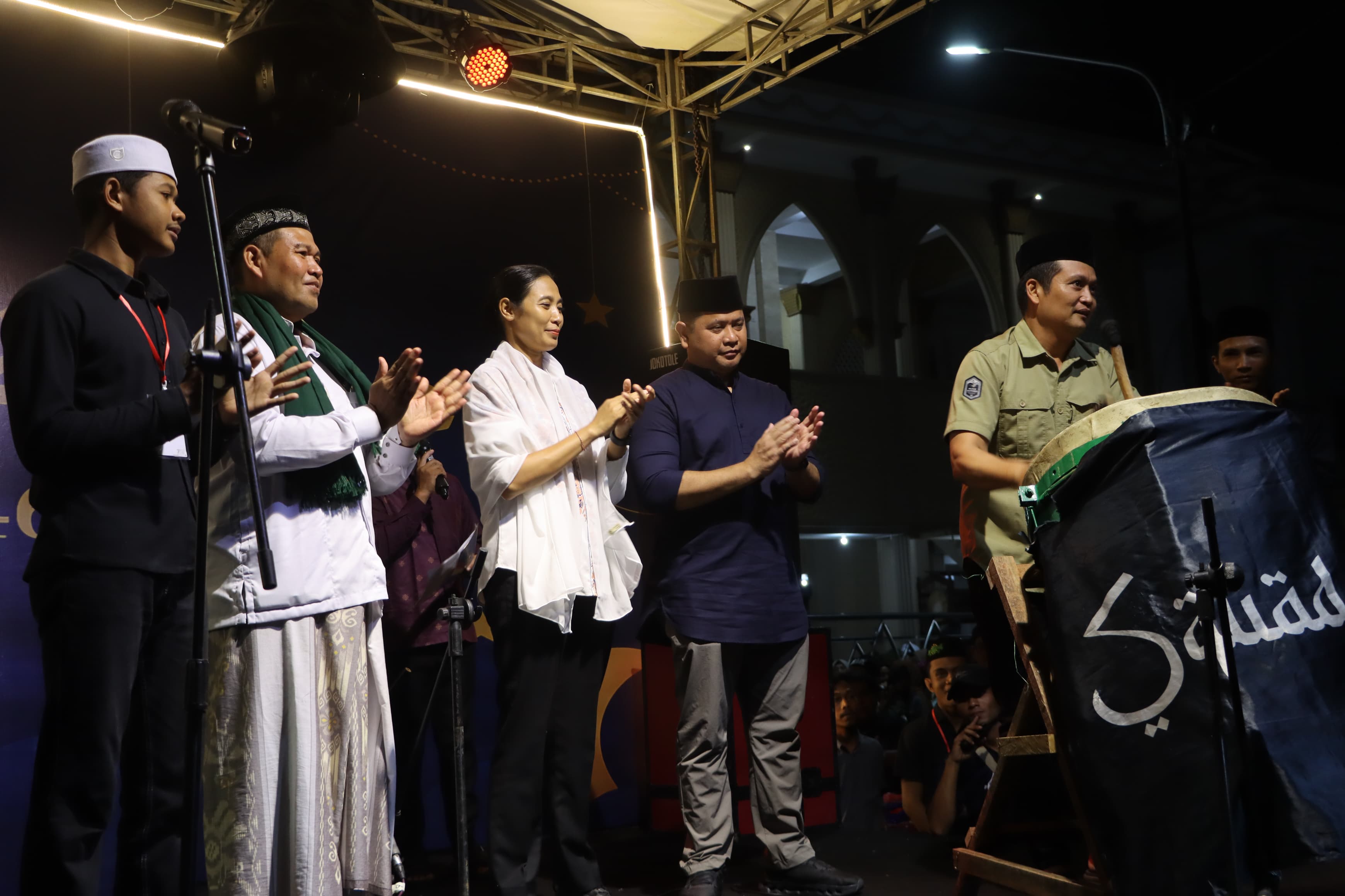 Kapolres Jembrana Hadiri Lomba Gema Takbir Sambut Idul Adha 1446 H di Masjid Mujahidin Loloan Barat